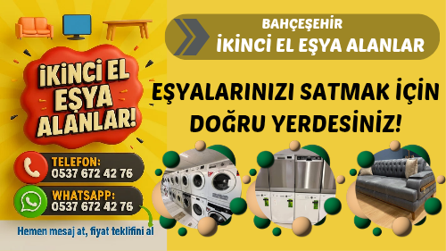 <h1>Bahçeşehir İkinci El Eşya Alanlar | En İyi Fiyat | Aynı Gün Alım Hizmeti</h1>