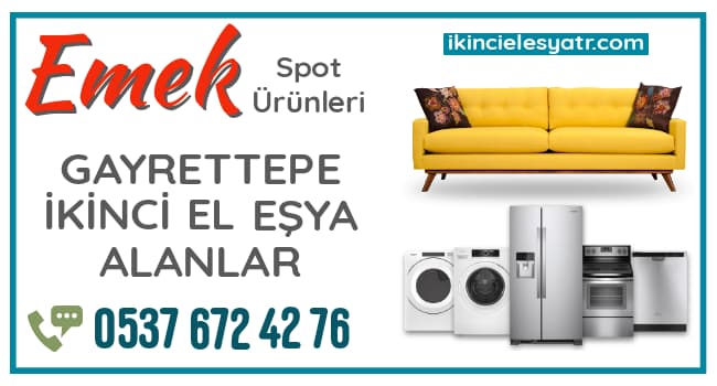 Gayrettepe İkinci El Eşya Alanlar