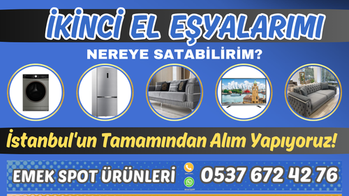 <h1>İstanbul’da İkinci El Eşya Satmanın En Kolay Yolu: Fotoğraf Gönder, Teklif Al!</h1>