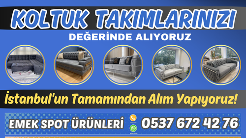 <h1>İkinci El Koltuk Alanlar | En İyi Fiyatlarla Satın Alıyoruz!</h1>