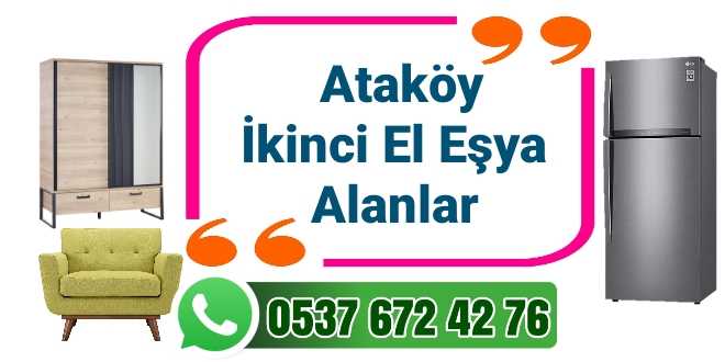 Ataköy İkinci El Eşya Alanlar