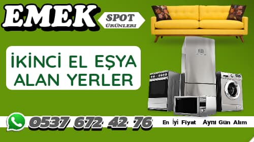 İkinci El Eşya Alan Yerler