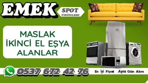 Maslak İkinci El Eşya Alanlar