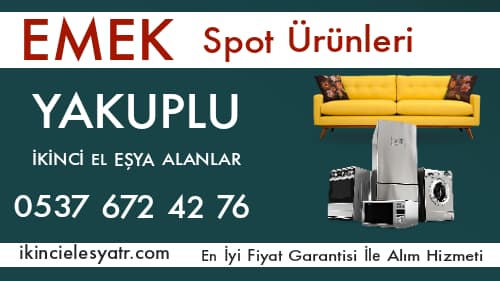 Yakuplu İkinci El Eşya Alanlar