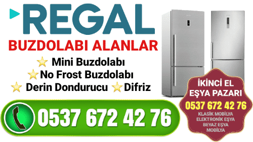 İkinci El Regal Buzdolabı Alan Yerler